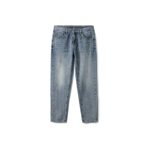 HLA JEANS Джинсовый синий Transitional Цвет Средний 04 Мужские Джинсы