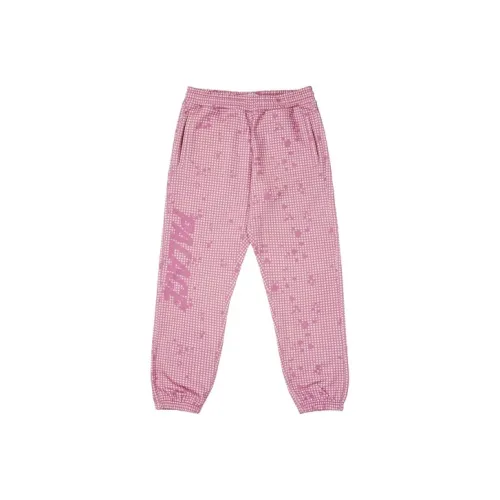 Дворцовый розовый унисекс вязаные тренировочные брюки