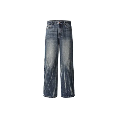 GBXM Синие Унисекс Джинсы