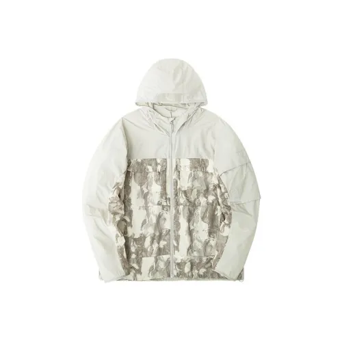 Anta Outdoor Collection Нефритово-серый/Полный принт Мужской тренч