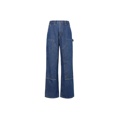 Carhartt Джинсы Мужские Темно-Выстиранный Синий