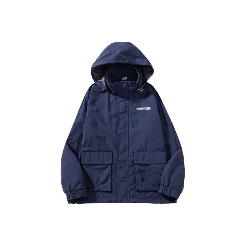 OUTDOOR PRODUCTS Куртки и пальто Мужской Темно-синий