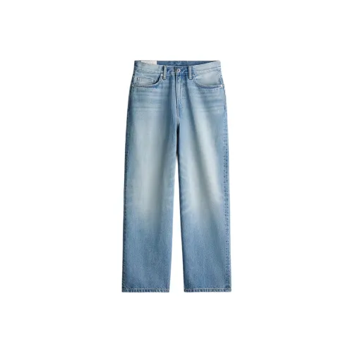 H&M Джинсовый синий Мужские Джинсы