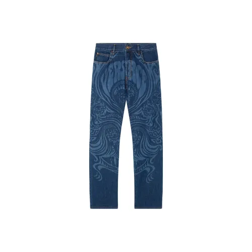 VERSACE Blue Men's Jeans VERSACE Синий Мужские Джинсы