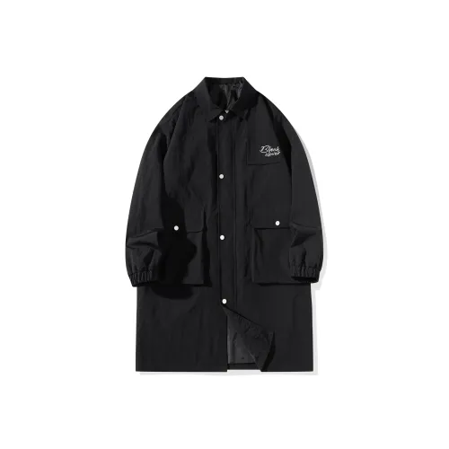 Черный клевер унисекс тренч