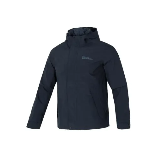 Jack Wolfskin Королевский Синий Мужская Куртка