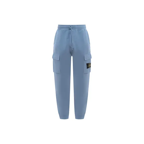 STONE ISLAND Карго брюки Мужские Синие