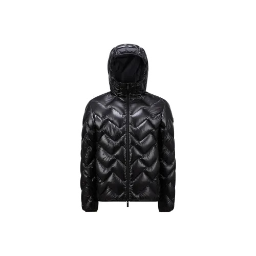 Moncler Laverq Series Пуховик Мужской Черный