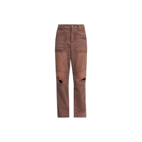 RHUDE Кирпично-красные Мужские Джинсы