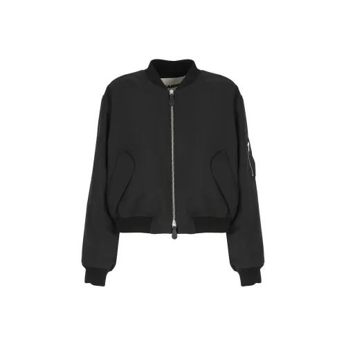 JIL SANDER Мужские черные куртки