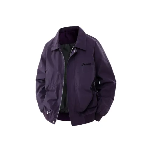 S.k. Manor Hill Куртки Пальто Унисекс Темно-фиолетовый