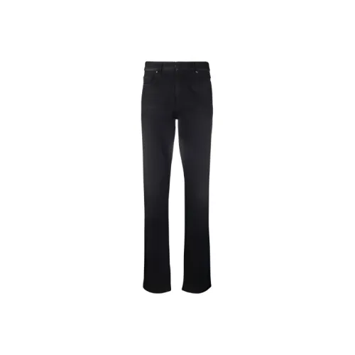 Ermenegildo Zegna Черные Мужские Джинсы