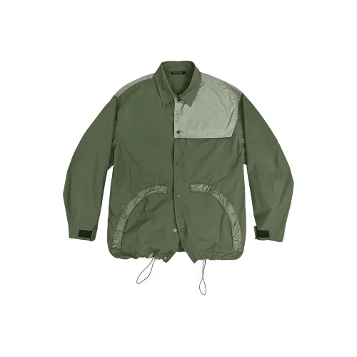 Ricky Tenko Армейский зеленый Унисекс Тренч