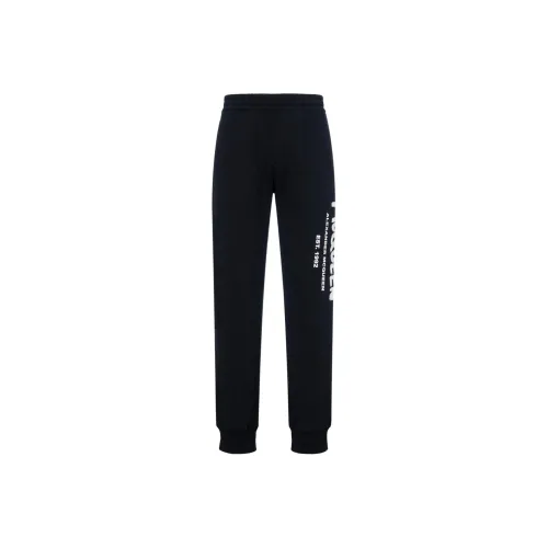 Alexander McQueen Черные Мужские Вязаные Спортивные Штаны