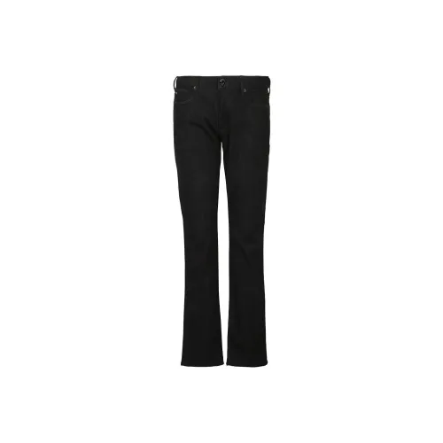 EMPORIO ARMANI Мужские черные джинсы