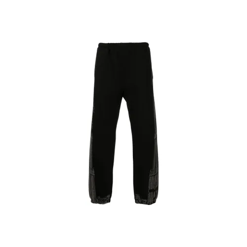 PLEASURES SS22 Прямой крой Умеренный Тренировочные штаны Весенний Летний Мужской Черный