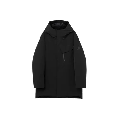 NAUTICA Пуховик Пальто Мужской Черный