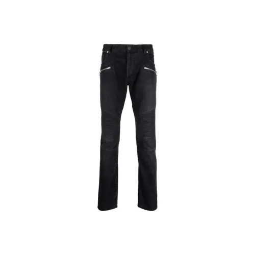 BALMAIN Мужские черные джинсы