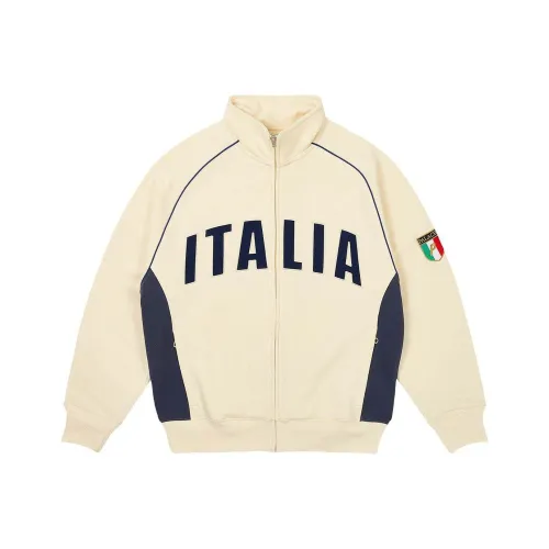 PALACE SS24 ZIP FUNNEL Куртки и Пальто Унисекс Белый