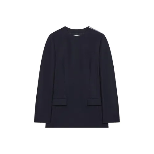 DRIES VAN NOTEN SS25 Куртки и Пальто Мужской Морской Синий