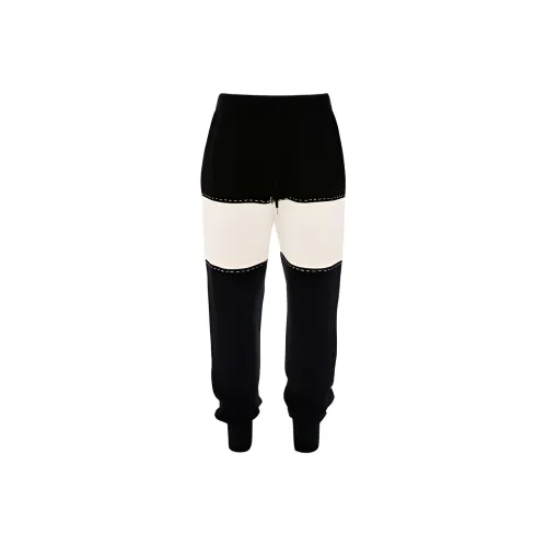 JW Anderson Черные Мужские Вязаные Спортивные Штаны
