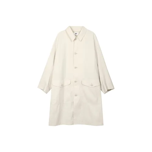 Uniqlo U Collection Тренчкот Мужской Светлый Бежевый