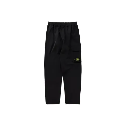STONE ISLAND Карго брюки Мужские Черные
