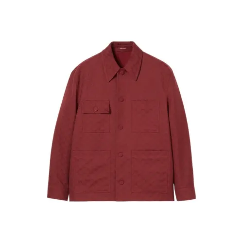 GUCCI SS24 Куртки и Пальто Мужской Красный