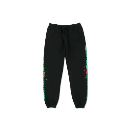 Denim Tears Черные Унисекс Вязаные Тренировочные Брюки