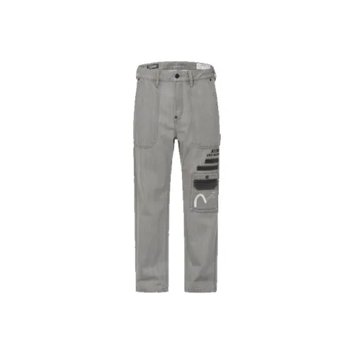 EVISU Gray Men's Jeans EVISU Серый Мужские Джинсы