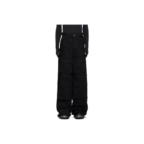 Vetements Черные Мужские Карго Брюки