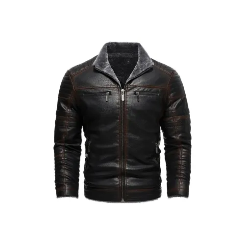 Ferrero Ross кожаная куртка мужская