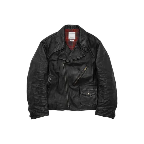 Visvim Мужские кожаные куртки