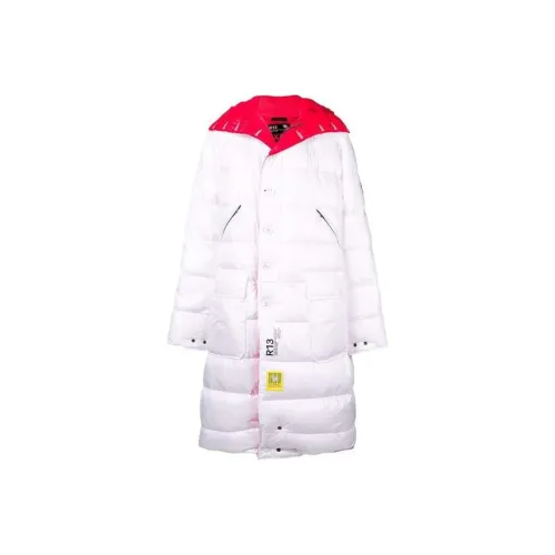 R13 Белый Унисекс Пуховики