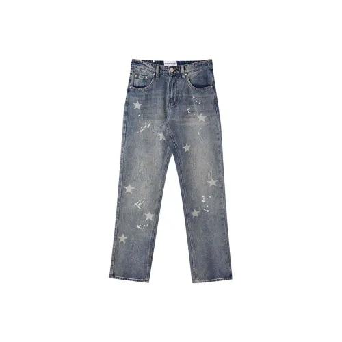 MADE EXTREME Синие Унисекс Джинсы