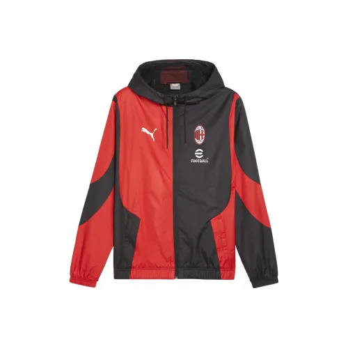 PUMA ACM PREMATCH Куртки и Пальто Мужские Черный Красный