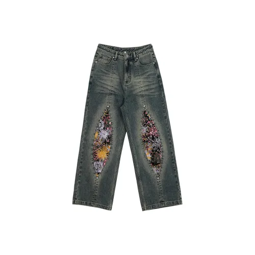 Apriority Clothing Джинсы Унисекс Синий