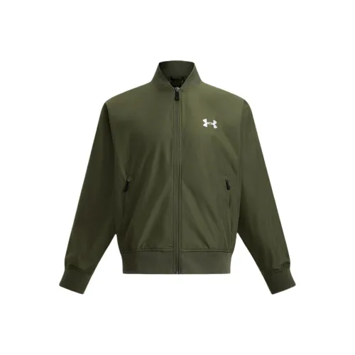 Under Armour Woven Collection Куртки Пальто Унисекс Призрачно-зеленый
