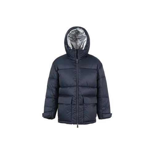 ARMANI EXCHANGEAE FW23 Хлопковый пуховик Мужской Морской синий