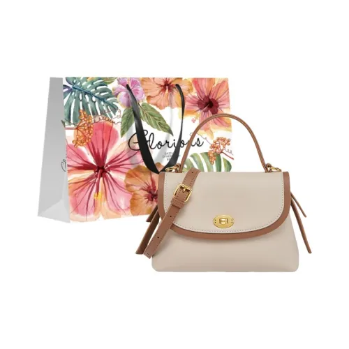 THPH Коровья кожа с синтетической кожей сумка женская Alaska белый