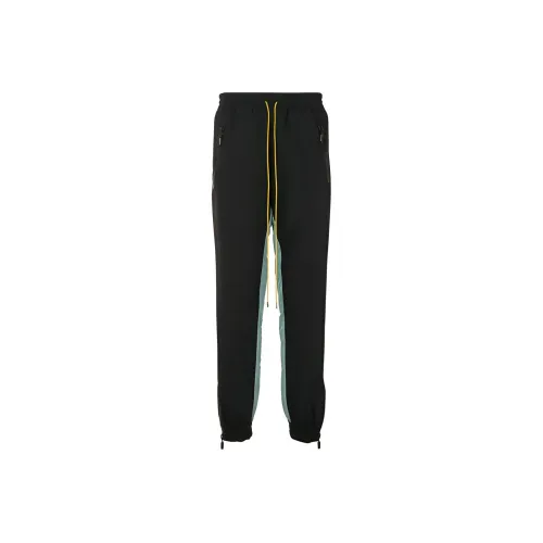 RHUDE Черные Мужские Вязаные Спортивные Штаны