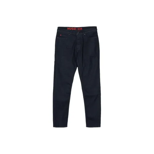 Hugo Boss SS24 Джинсы Мужские Морской Синий