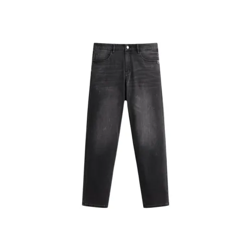 PEACEBIRD MEN Джинсы Мужской Деним Темно-Серый