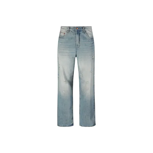MAISON VINSON Джинсы Унисекс Light Синий