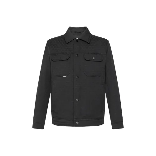 LESS IS MORE Пуховик Мужской Черный