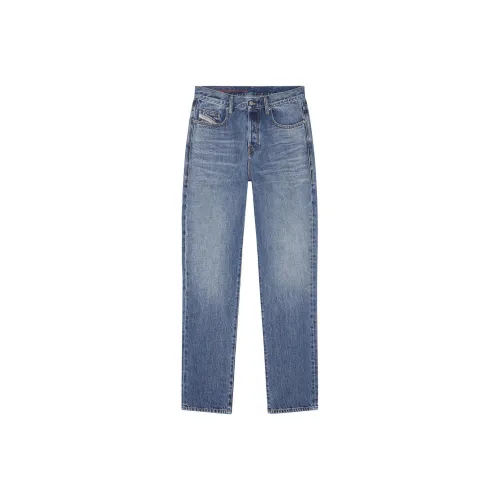 DIESEL Темно-синие мужские джинсы