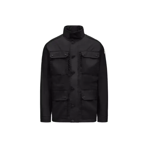 Moncler Lez Rain Куртка Куртки Пальто Мужской Черный