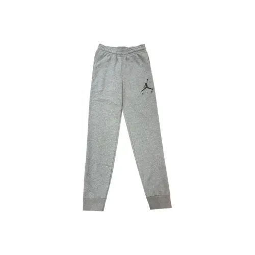 JORDAN Серые Мужские Вязаные Тренировочные Штаны
