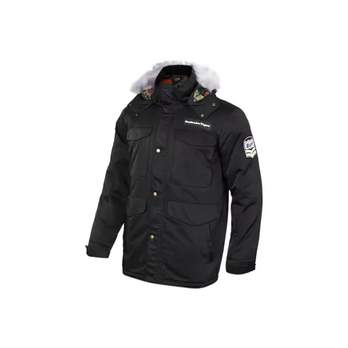 Onitsuka Tiger Пуховик Пальто Мужской Черный