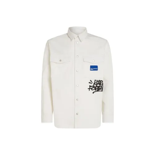 KARL LAGERFELD Куртки и Пальто Мужской Белый